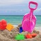 4E's Novelty 3 Pcs Beach Shovel Large 15 Inch Sand Shovel for Kids Heavy Duty Plastic - Great for Beach Toys for Kids 3-10, Sand Toys for Toddlers, Outdoor Summer Sandbox Toys
